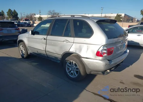 2004 BMW X5 3.0I z USA, uszkodzony, nr VIN 5UXFA13524LU27736